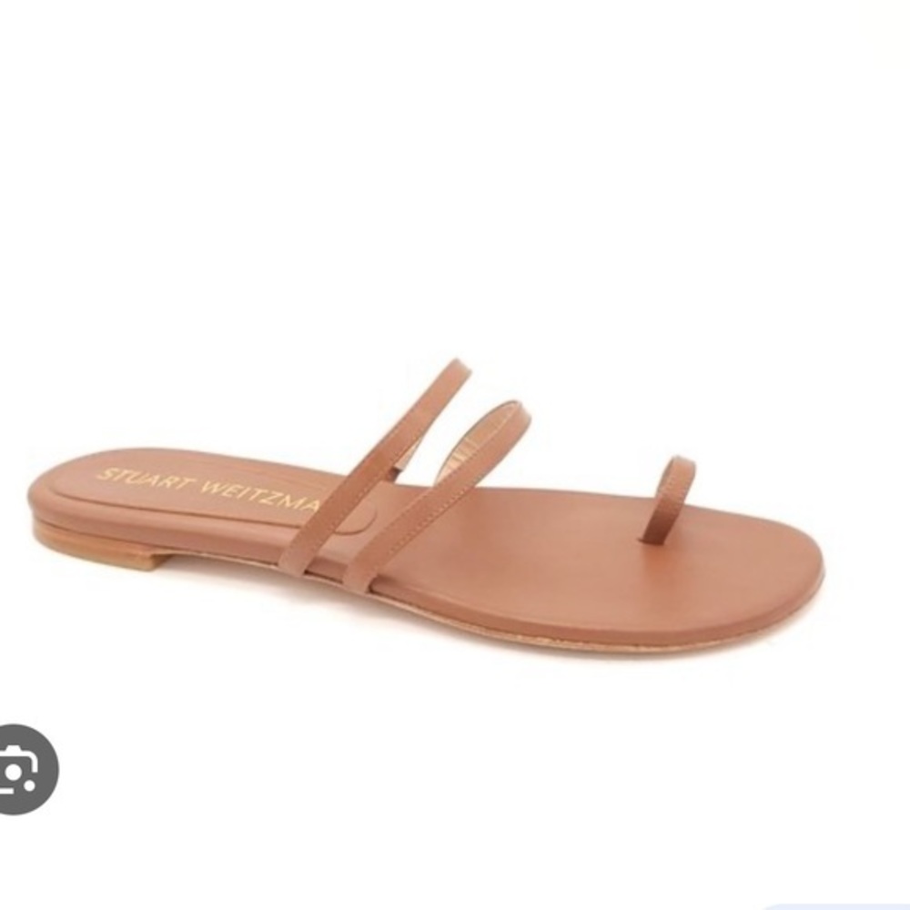 Stuart Weitzman Sandals Leonita Flat Sandals 8.5 - image 1